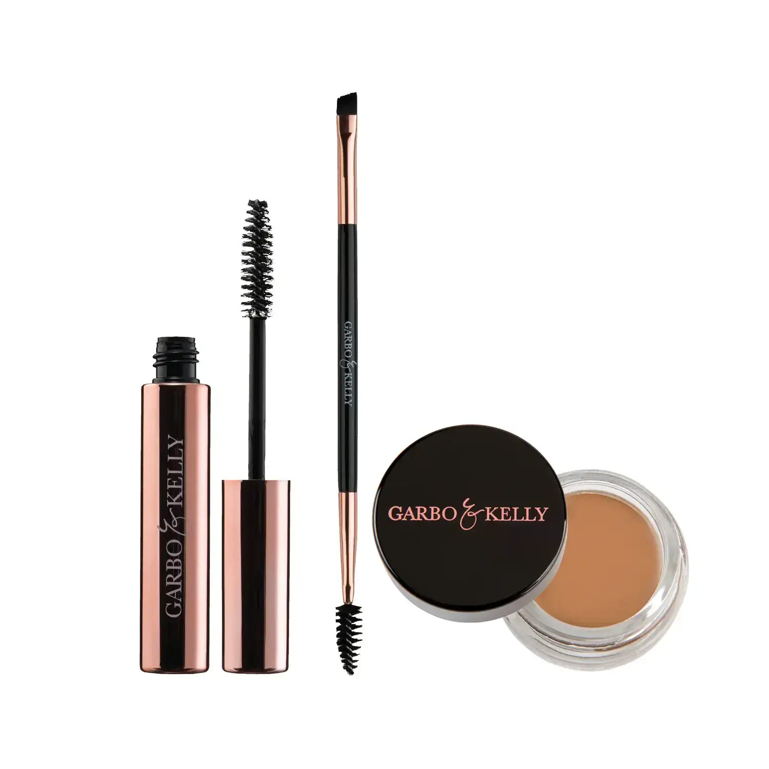 Brow Lover Set - Professional Eyebrow Grooming Kit with Tweezers, Scissors & Brush | Perfect for Shaping, Trimming & Styling at Home or Salon