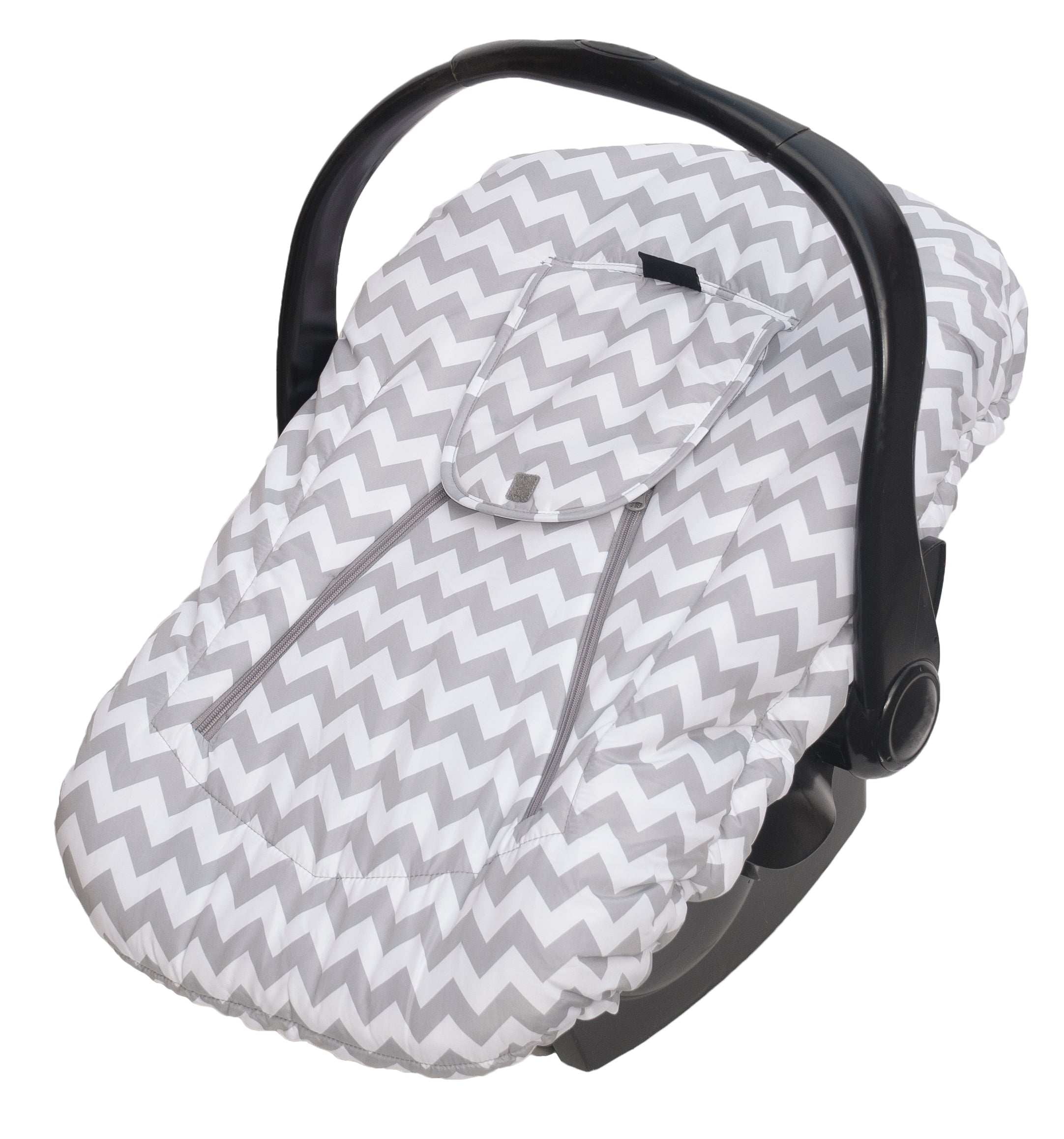 Premium Grey Chevron Sneak A Peek Game - Fun Family Party & Baby Shower Activity for Kids & Adults