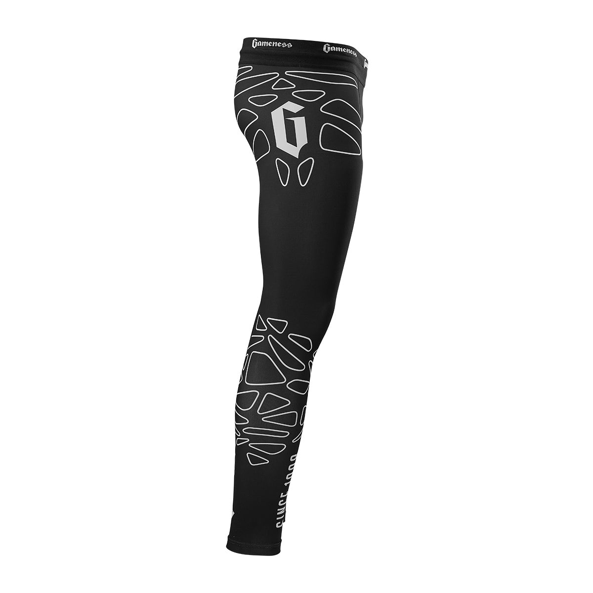 Gameness Men's Grappling Spats - Lightweight Compression Pants for BJJ, MMA & Wrestling - Perfect for Training, Competition & Gym Workouts