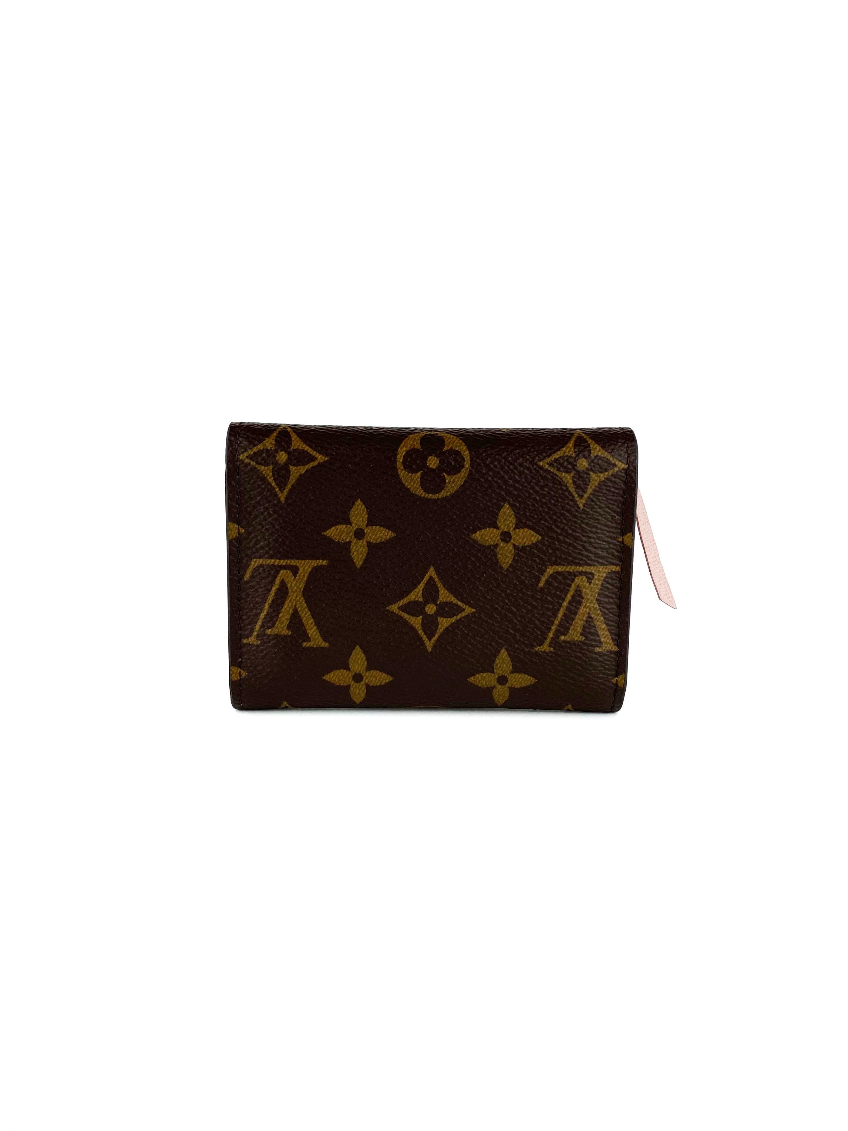 Authentic Louis Vuitton Rosalie Coin Purse & Wallet - Compact Zippered Monogram Canvas Card Holder for Women - Perfect for Everyday Use, Travel & Gift Giving