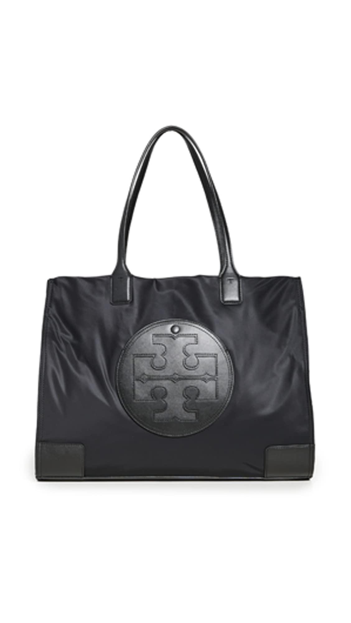Tory Burch Women's Ella Tote - Premium Leather Handbag for Work, Travel & Everyday Use | Stylish Designer Shoulder Bag for Women | Perfect for Office, Commute & Shopping
