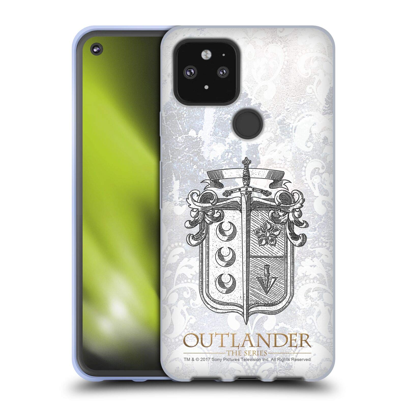 Outlander Fraser Crest Google Pixel 5 Case - Soft Gel Cover for Daily Use
