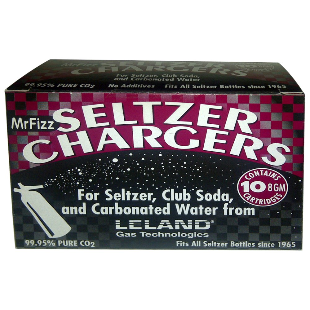 Bulk Case of 600 Mr Fizz 8 Gram Soda Chargers (60 Boxes of 10) - Perfect for Home Bars, Restaurants & Carbonating Drinks
