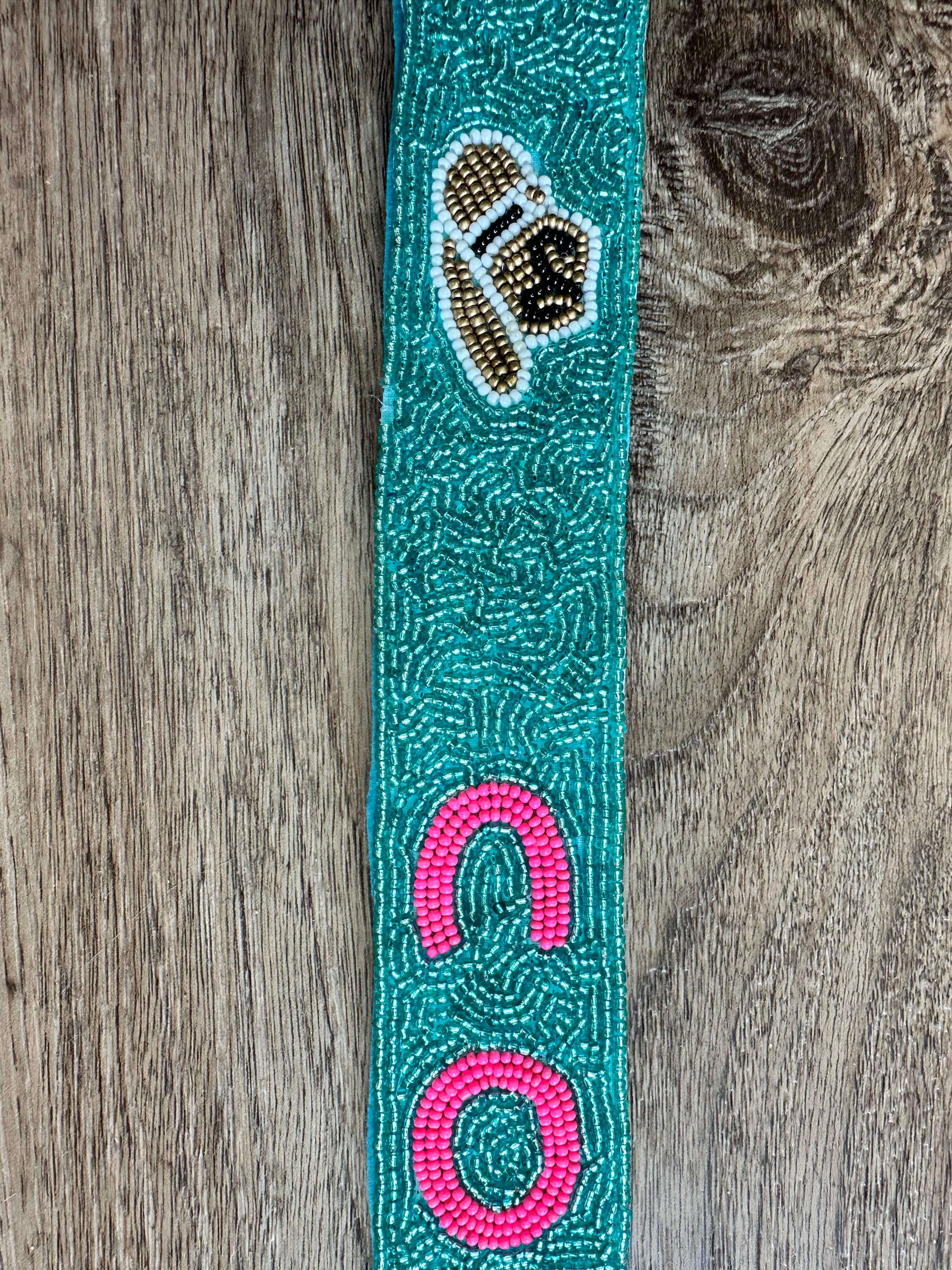 Colorful Beaded Purse Strap - Adjustable & Stylish Handbag Accessory for Women | Perfect for Crossbody Bags, Evening Clutches & Boho Fashion