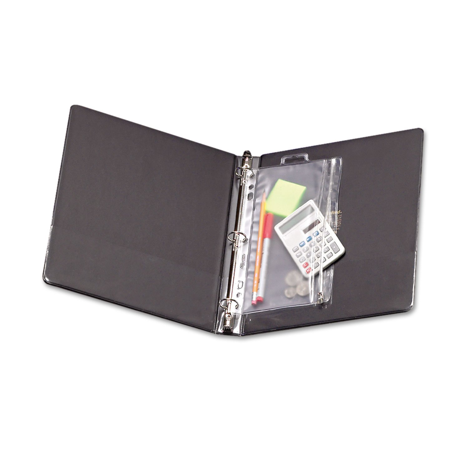 Oxford OXF68504 3-Ring Zipper Binder with Multiple Pockets - School Supplies, Office Organization & Document Storage for Students & Professionals