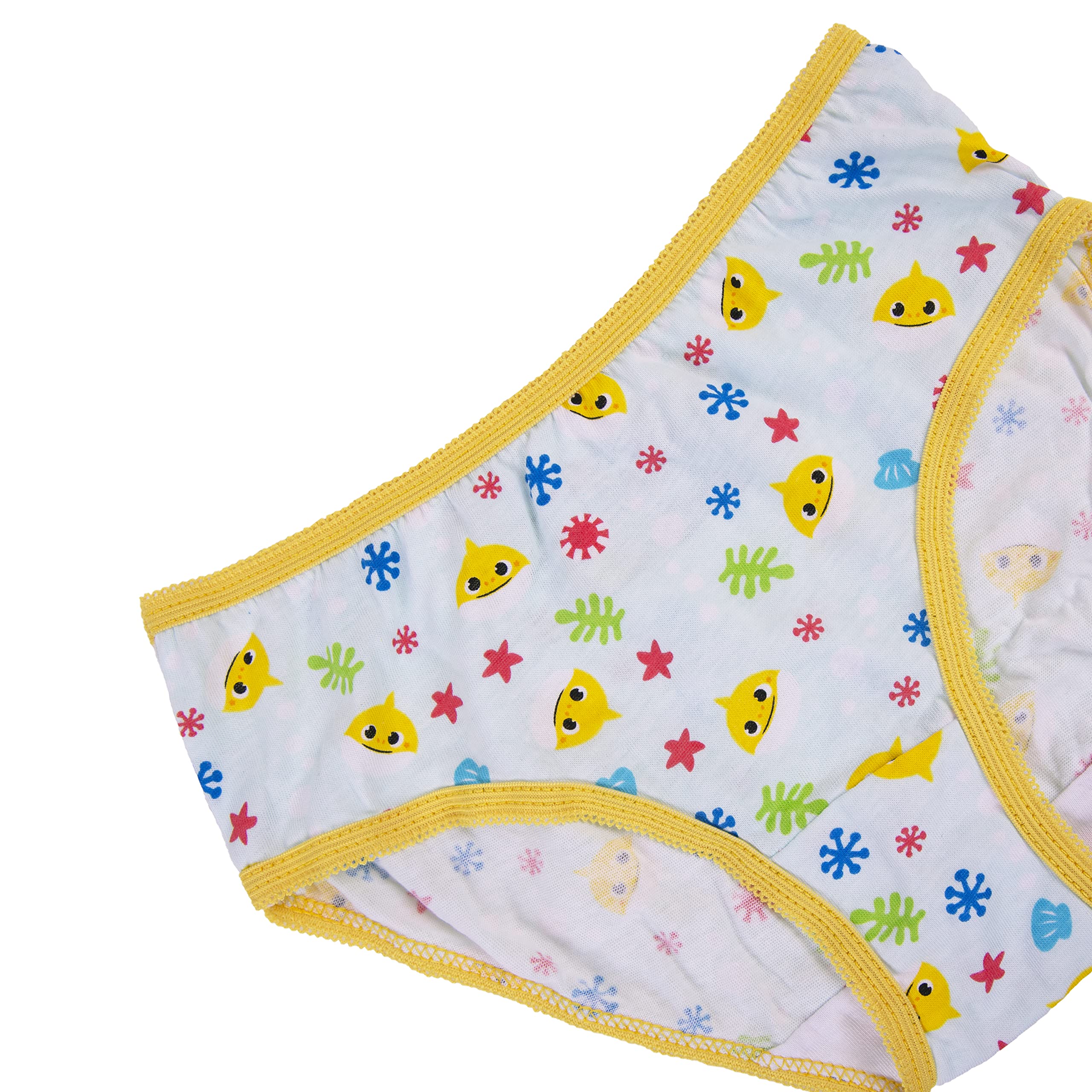 **Frozen, Toy Story, Baby Shark, Wonder Woman Girls Underwear 8-Pack – Handcrafted Cotton Briefs for Toddler, Little & Big Kids – Perfect for School, Play & Everyday Comfort**