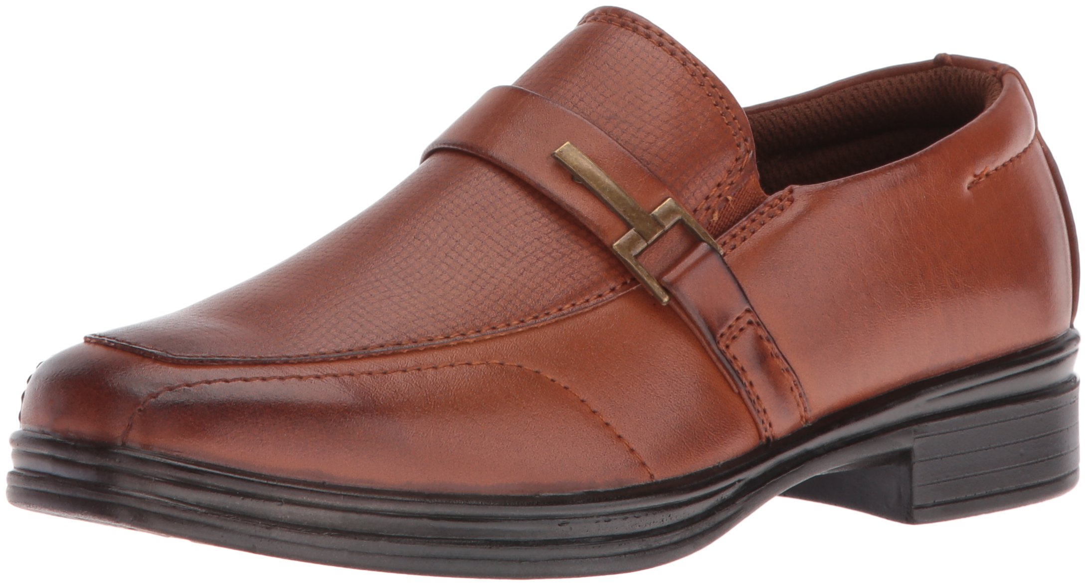 Deer Stags Kids' Bold Slip-On Dress Loafers - Comfortable School Shoes for Boys & Girls (Toddler/Little Kid/Big Kid) - Perfect for Church, Weddings & Formal Occasions
