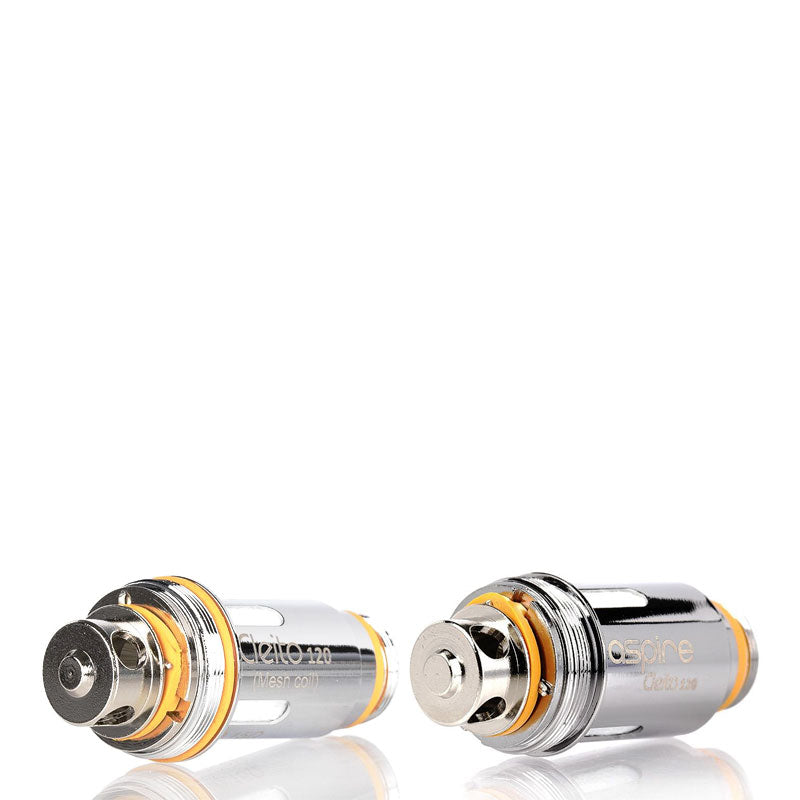 Aspire Cleito 120 & 120 Pro Replacement Coils - 5 Pack of Sub-Ohm Vape Coils for Cloud Chasing - Perfect for RDA & RTA Tanks