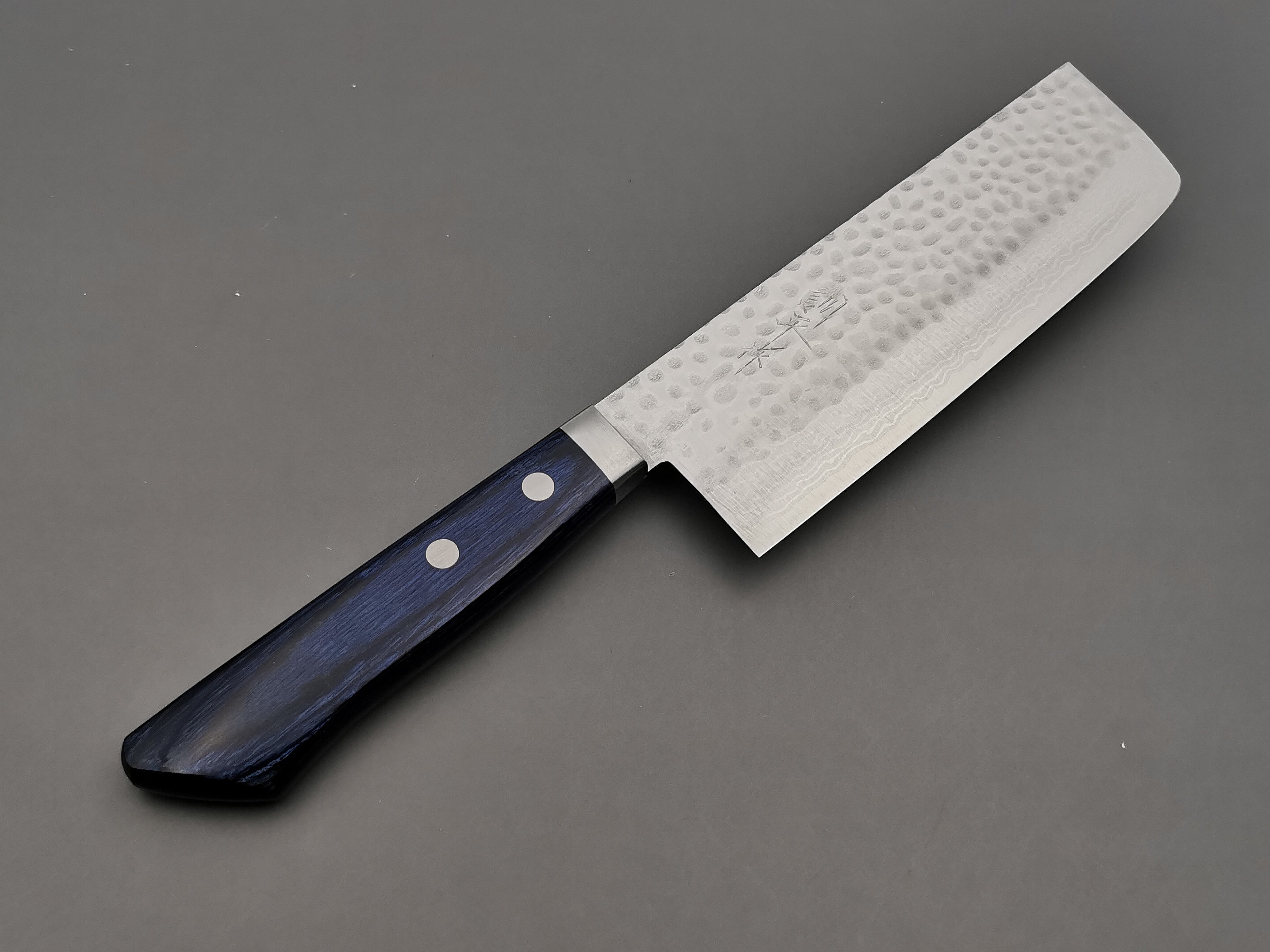 Masutani Hamono V10 Nakiri Knife - High Carbon Steel Japanese Vegetable Knife for Professional Chefs & Home Cooking - Perfect for Slicing, Dicing & Chopping Vegetables