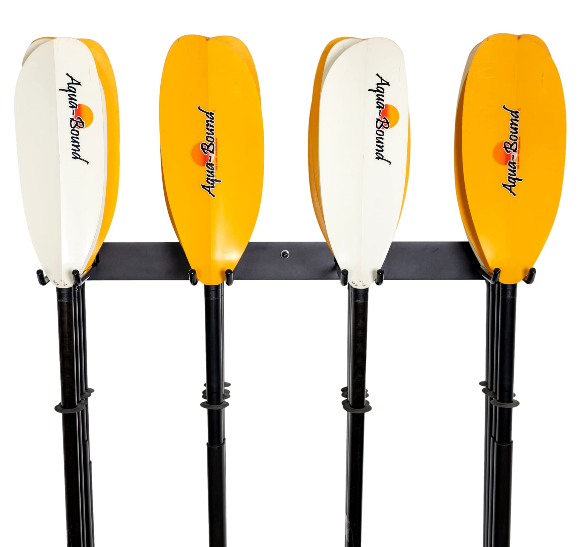 StoreYourBoard Paddle Storage Wall Rack - Kayak, SUP, Canoe Paddle Holder with Hanging Hooks - Indoor Wall Mount Organizer for Water Sports Equipment - Perfect for Garage, Basement or Boat House Storage