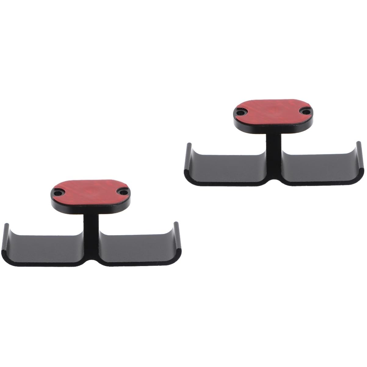 Uonlytech 2-Pack Headset Hanger - Adjustable Headphone Stand Hook for Desk, Under Desk Headset Holder with Non-Slip Base - Perfect for Gaming Setup, Office & Home Workspace Organization