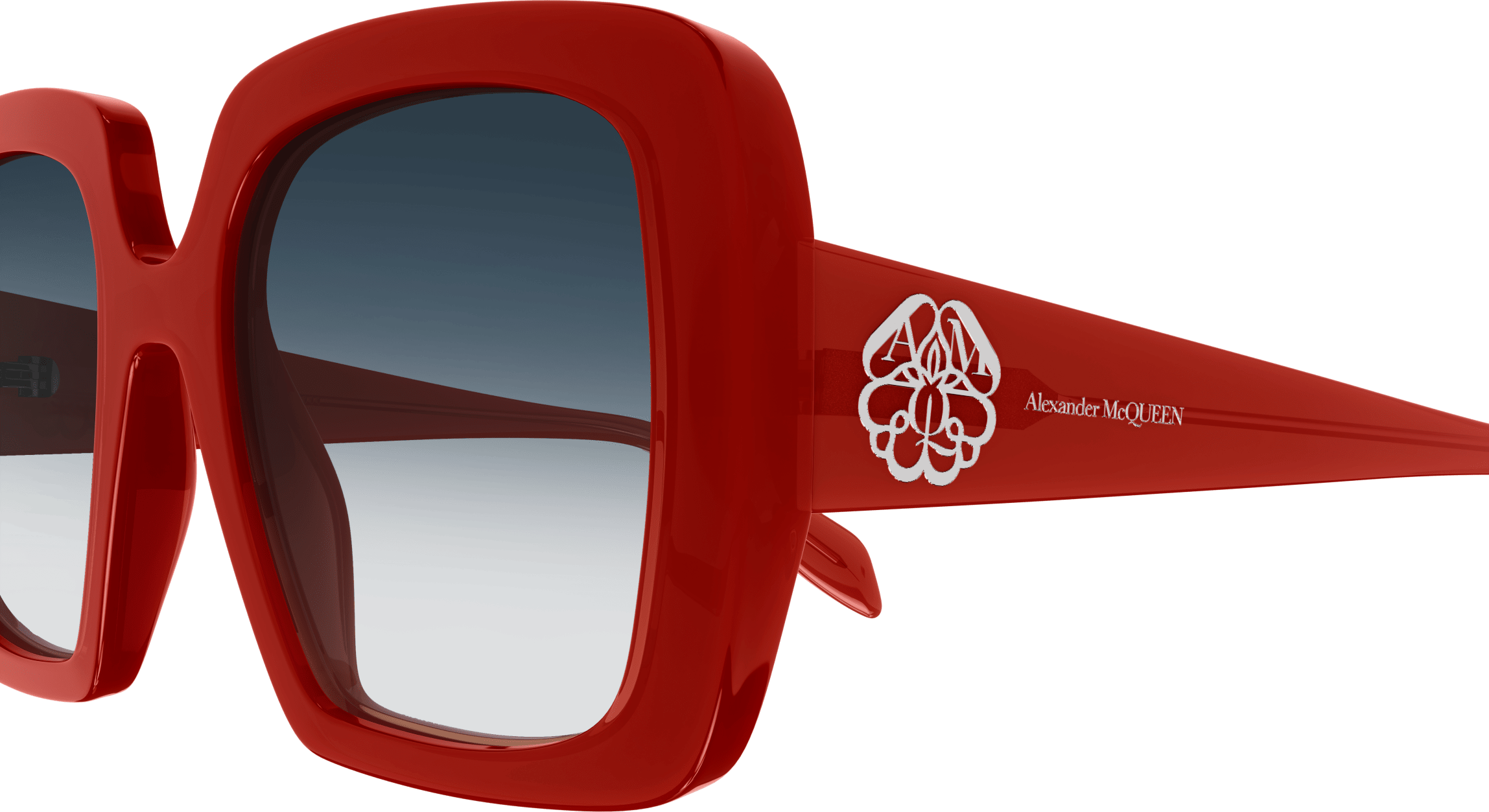 Alexander McQueen AM0378S Sunglasses - Luxury Designer Shades for Men & Women - UV Protection & Polarized Lenses - Perfect for Outdoor Activities, Travel & Fashion Statements