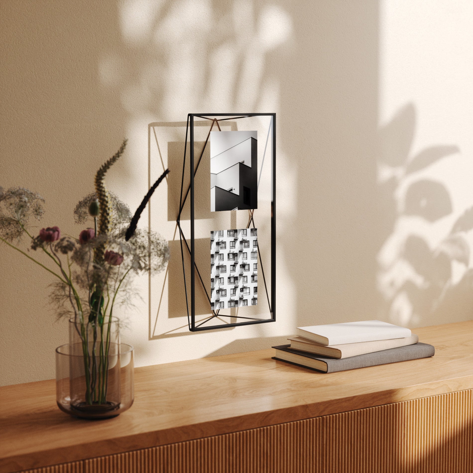Prisma Picture Frame - Elegant Modern Photo Display for Wall & Tabletop - Perfect for Home Decor, Office, and Gift Giving