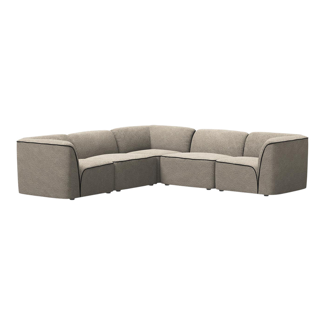 Flora Pre-Configured 3-Piece Sofa Set - Perfect for Living Room, Lounge & Family Gatherings
