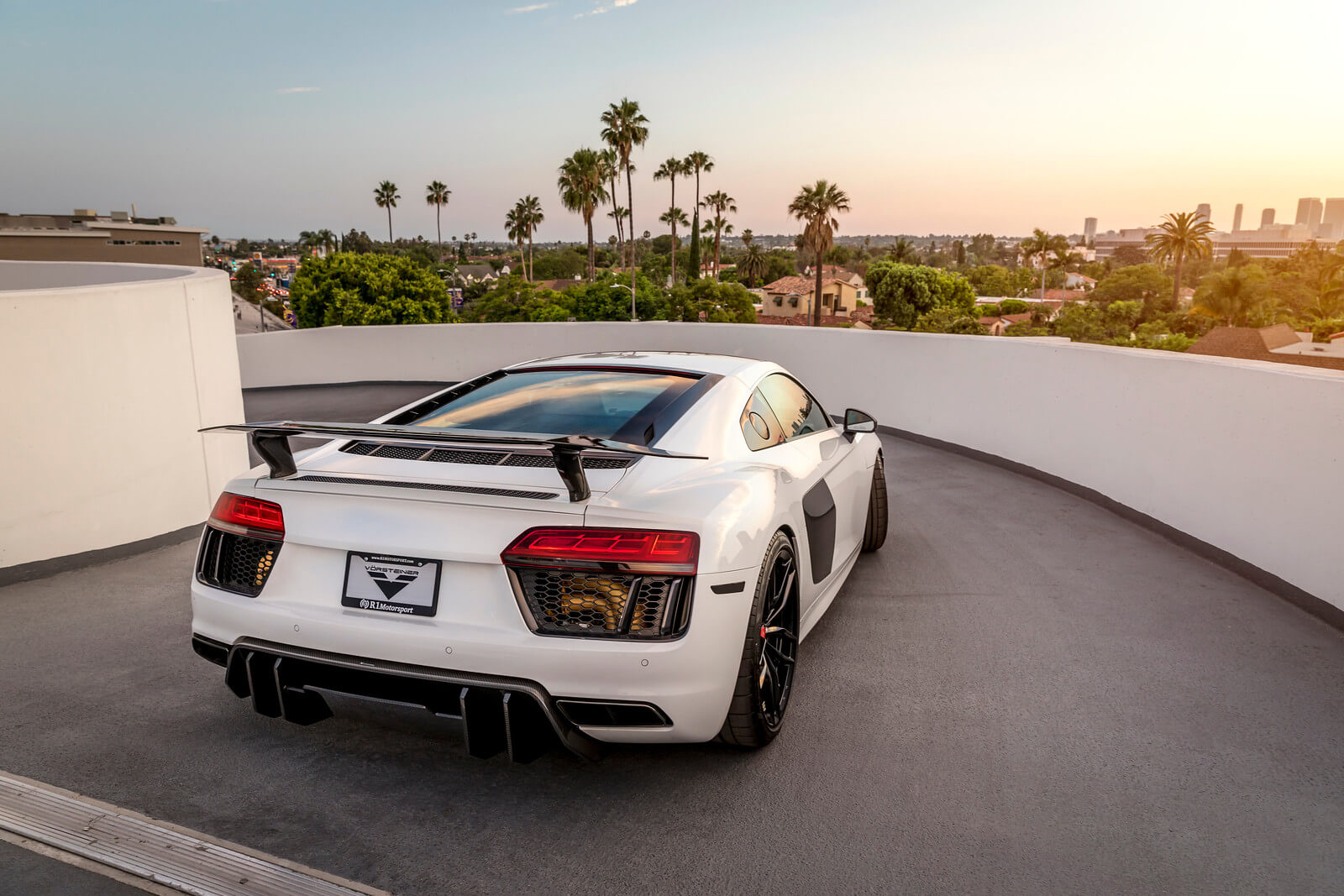 Audi R8 VRS Aero Program 20V FF 105 - High Performance Carbon Fiber Rear Wing for Track & Street Racing