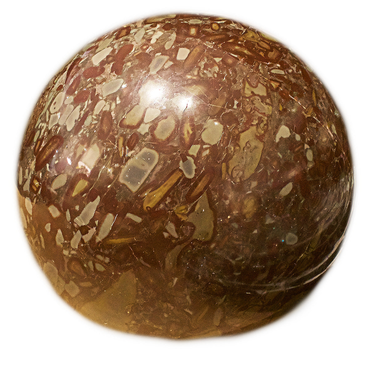 Premium Polished Igneous Rock Specimen - Natural Stone Collection for Home Decor, Meditation & Healing Crystals | Perfect for Display, Gifts & Spiritual Practices