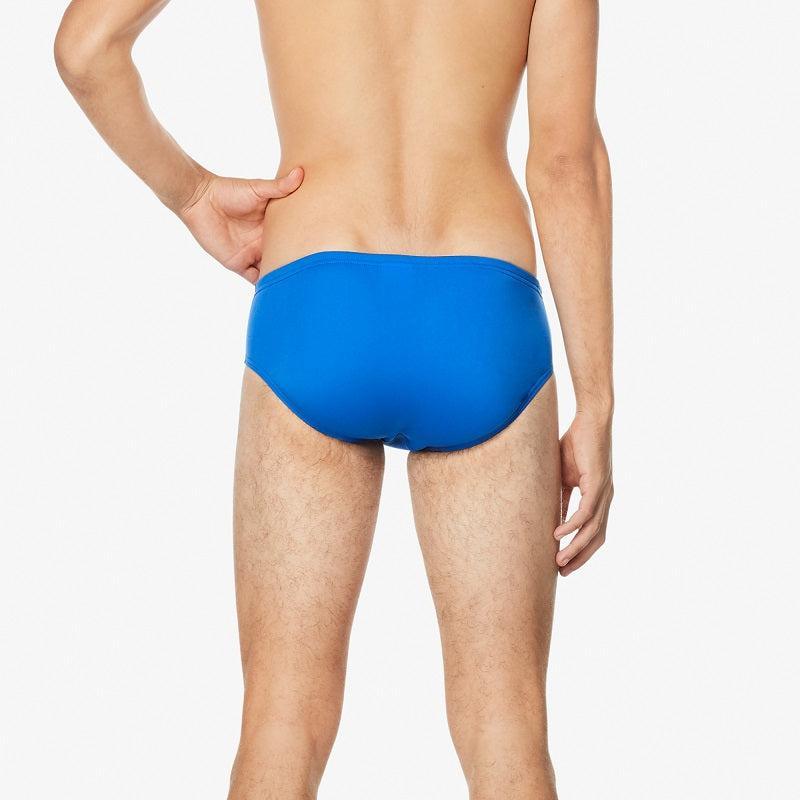 Speedo Solid Brief Endurance+ Swimwear - High-Performance Men's Swim Trunks for Lap Swimming, Water Aerobics & Pool Workouts - Durable, Comfortable & Quick-Drying Swim Shorts