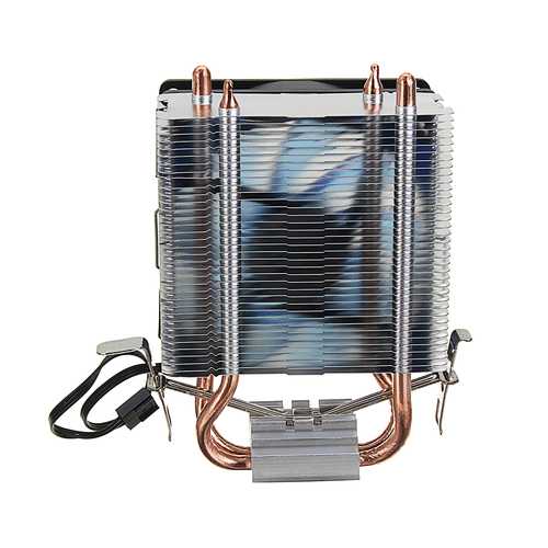 12V Dual LED CPU Cooling Fan Heatsink Radiator 9cm - Compatible with Intel LGA1155X/1151 & AMD Socket - High Performance PC Cooling for Gaming & Workstations