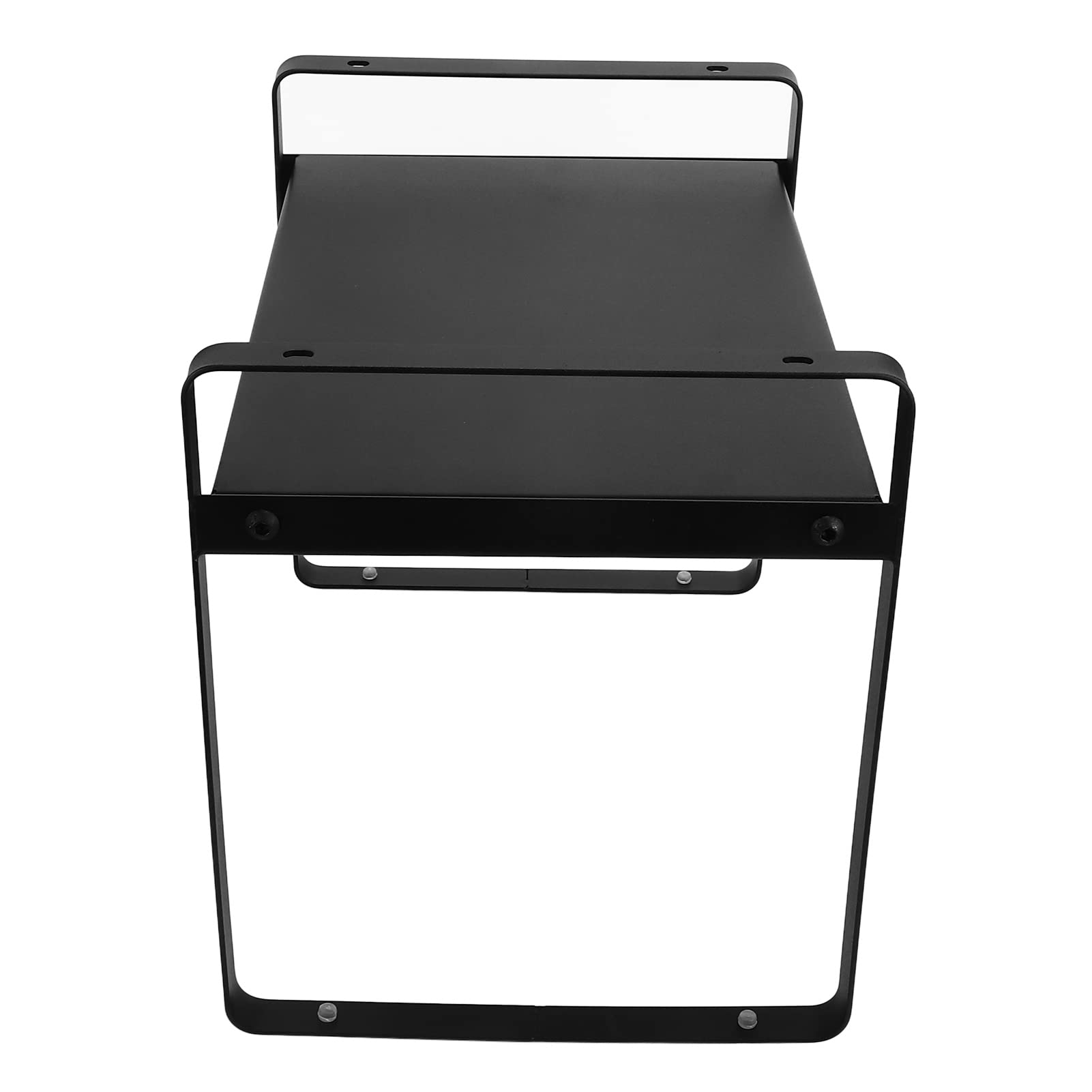 Expandable Kitchen Cabinet Shelf - Carbon Steel Counter Organizer for Spices, Utensils & Supplies - Space-Saving Storage Solution for Small Kitchens & Pantries