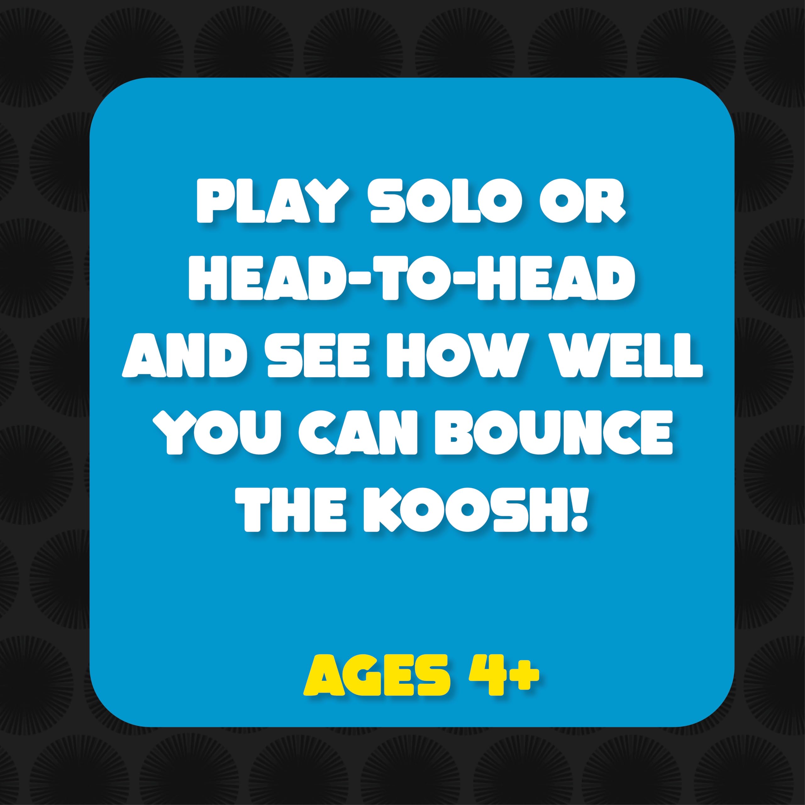 Koosh Paddle Playset - Fun Outdoor & Beach Toys for Kids Ages 4+, Family-Friendly Games for Backyard, Park & Beach Activities - Perfect for Summer Play, Birthday Gifts & Sensory Fidget Toys