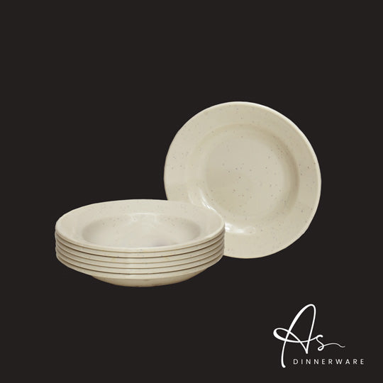 Premium 6-Piece Blue Soup Bowl Set (AS1505 6) - Elegant Dinnerware for Soup, Salad, Dessert & Entertaining