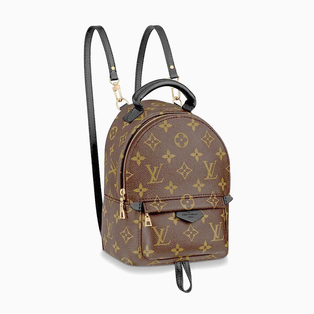 Authentic Louis Vuitton Palm Springs Mini Backpack - Brown Monogram Crossbody Bag | Luxury Designer Handbag for Women | Perfect for Travel, Shopping & Daily Use