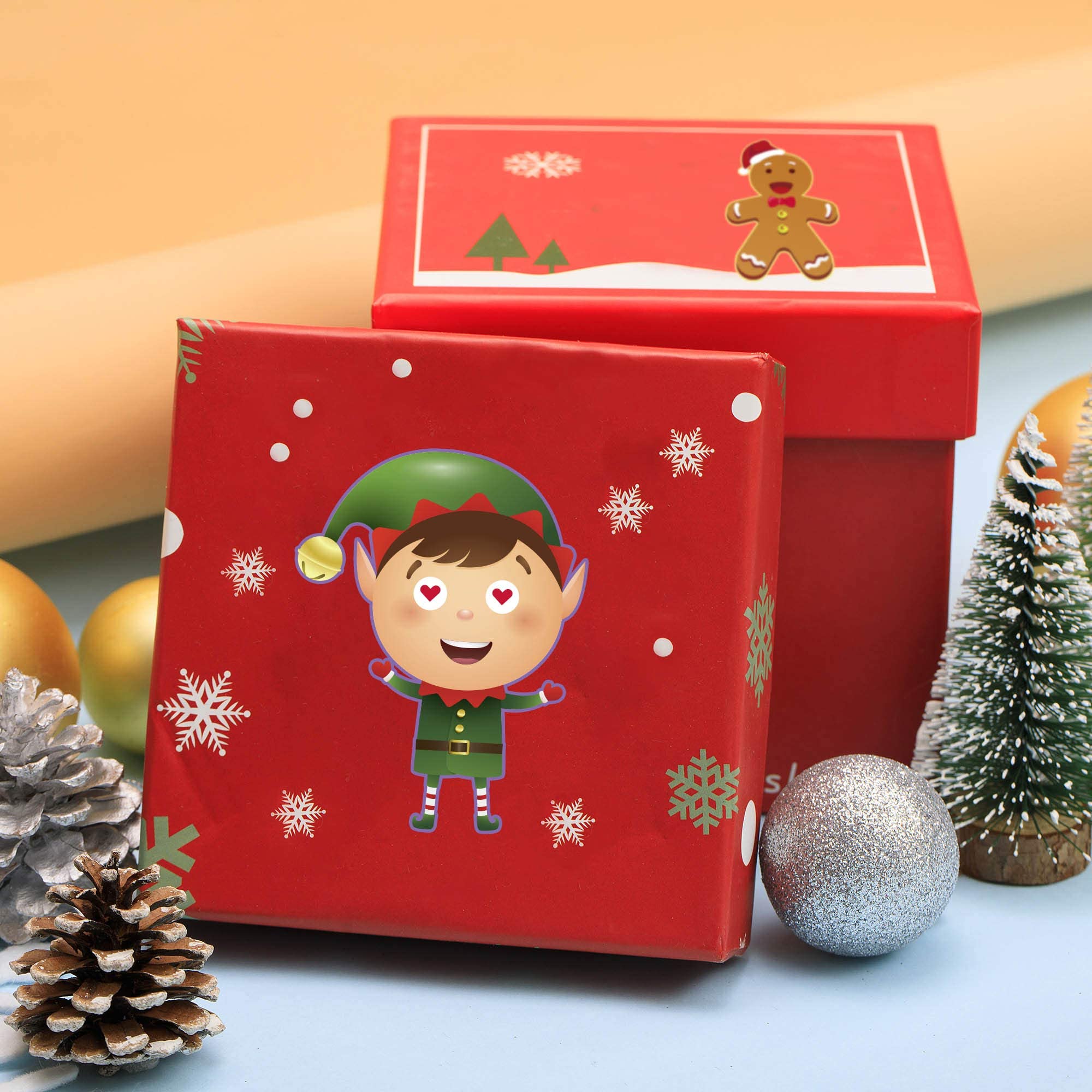 Funnlot Christmas Stickers for Kids - 30PCS DIY Holiday Craft Stickers, Christmas Game & Activities for Toddlers - Perfect for Scrapbooking, Gift Wrapping & Holiday Decorations