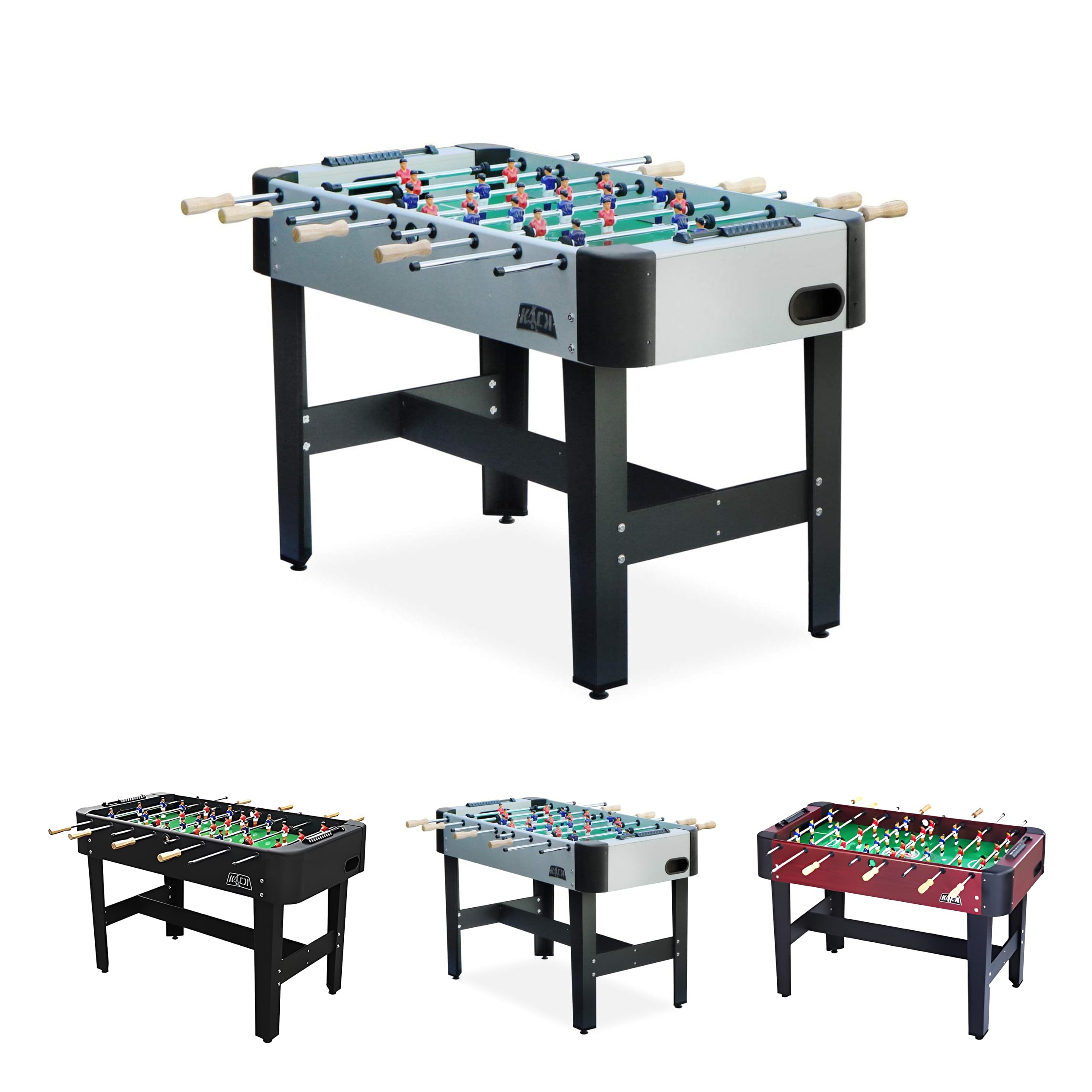 KICK Conquest 48-Inch Foosball Table - Professional Indoor Game Table for Home, Office & Game Room Entertainment
