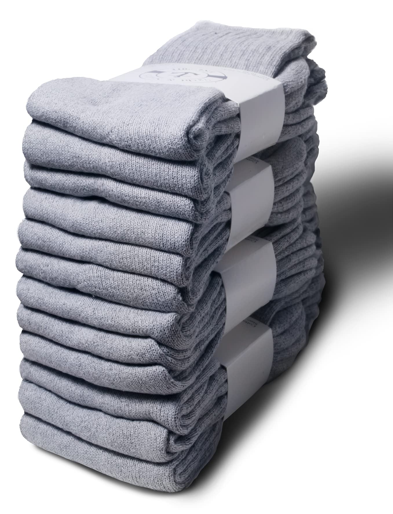 **Wholesale Bulk Yacht & Smith Men's & Women's Athletic Crew Socks - Sports & Casual Wear - Perfect for Running, Gym, and Everyday Comfort - SOCKS'NBULK**