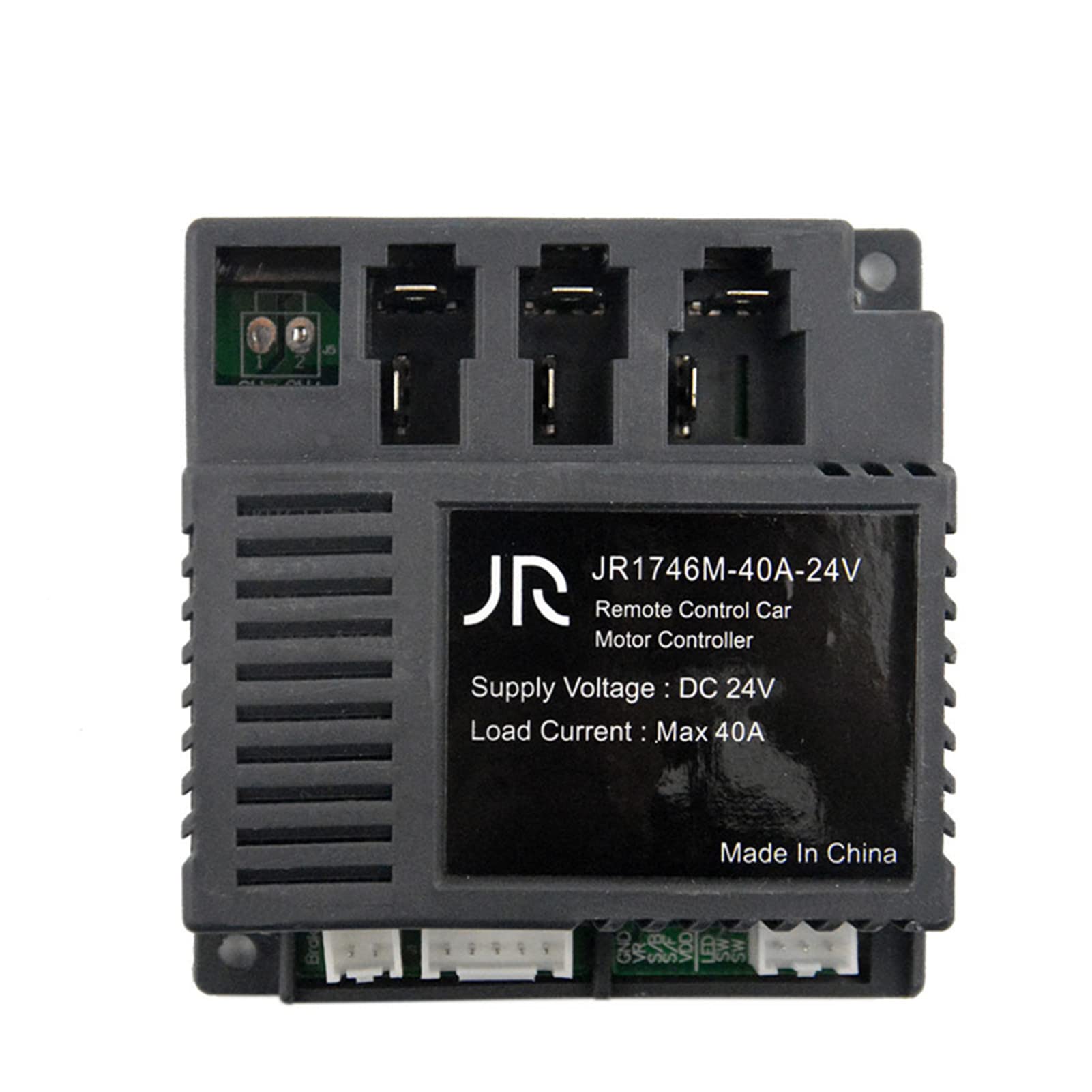 JR1746M-40A-24V Electric Car Receiver Controller for Kids Ride-On Vehicles - Replacement Control Box for Children's Toy Cars - Perfect for DIY Repairs & Upgrades