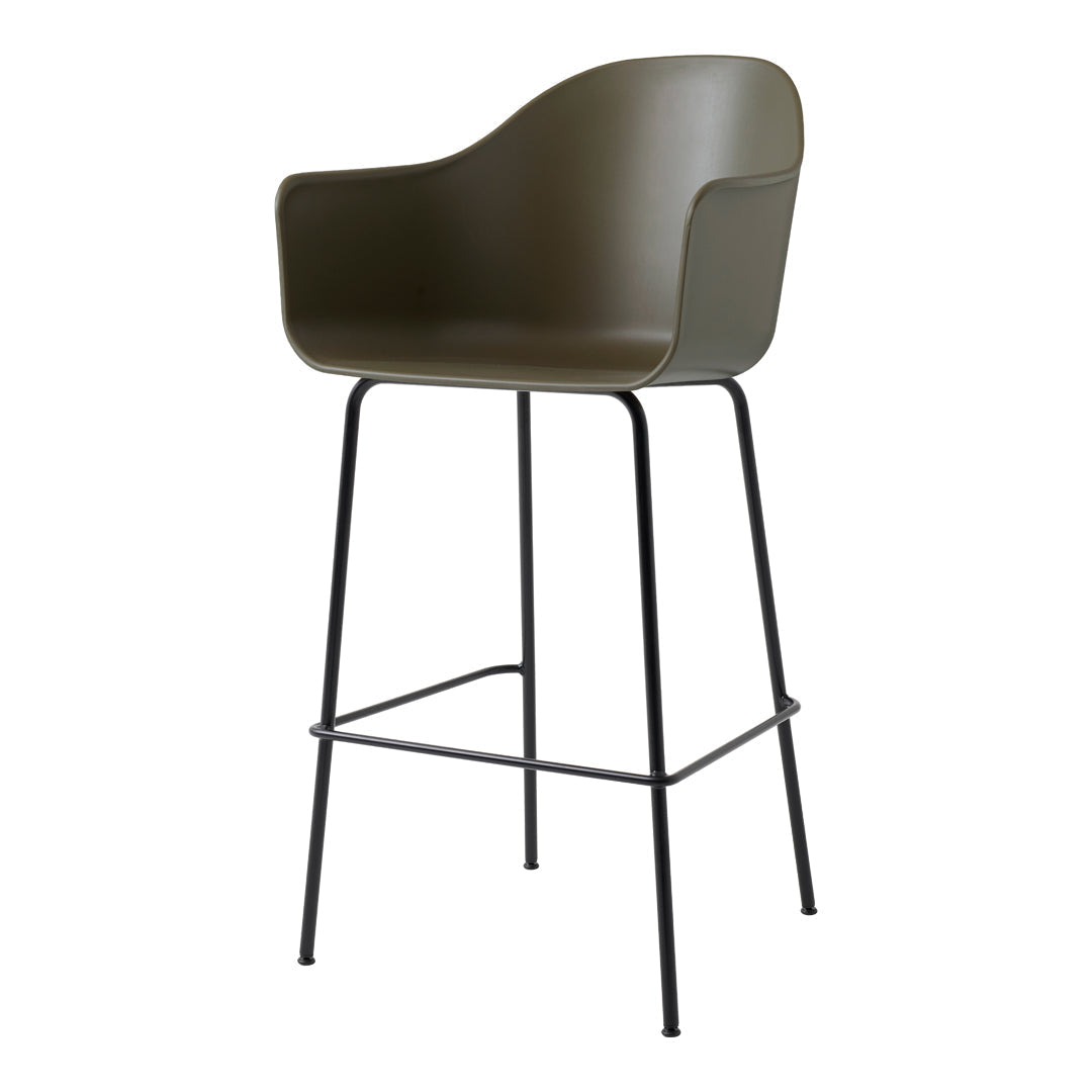 Stylish Harbour Bar Chair - Adjustable Height Modern Bar Stool for Kitchen Island, Home Bar & Counter - Perfect for Dining, Entertaining & Small Spaces