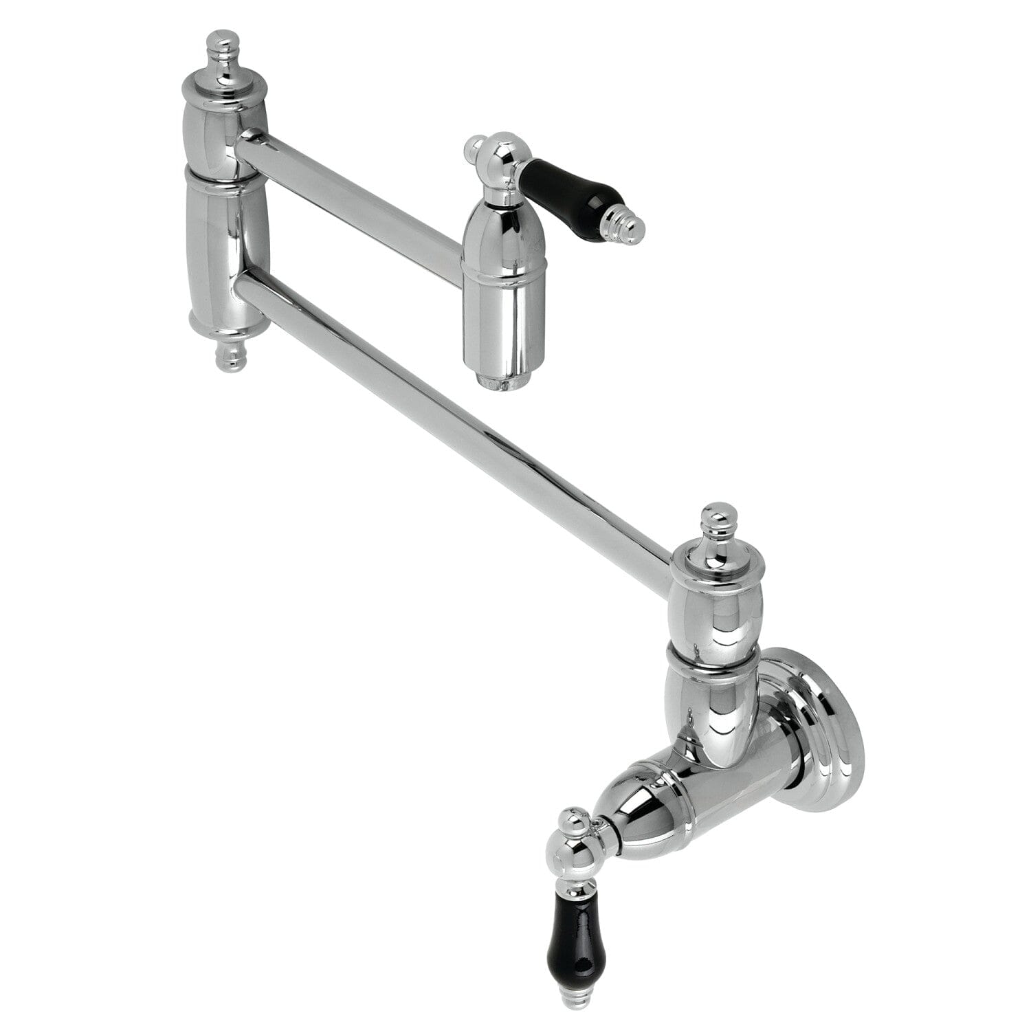 Duchess Wall Mount Pot Filler Faucet - Stainless Steel Kitchen Sink Faucet for Easy Pot Filling | Perfect for Home Chefs & Cooking Enthusiasts