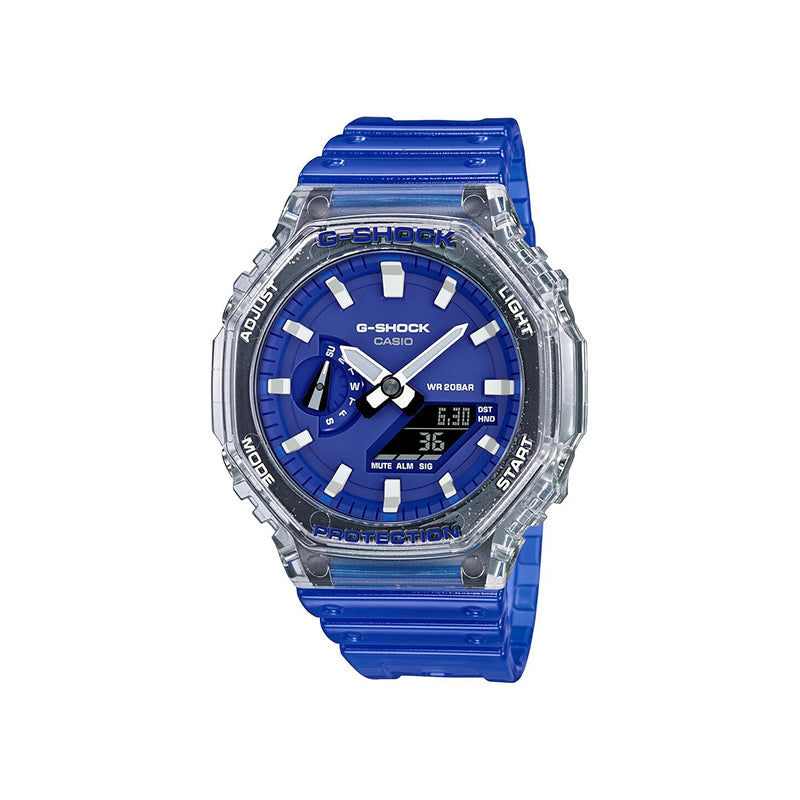 Casio G-Shock GA2100HC-2A Digital Analog Watch for Men - Rugged Military Style, Shock Resistant, Waterproof - Perfect for Outdoor, Sports & Adventure Activities