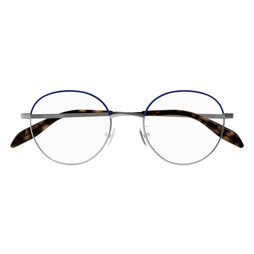Alexander McQueen AM0369O Designer Eyeglasses for Men & Women - Stylish & Lightweight Frame for Reading, Work & Fashion Accessories