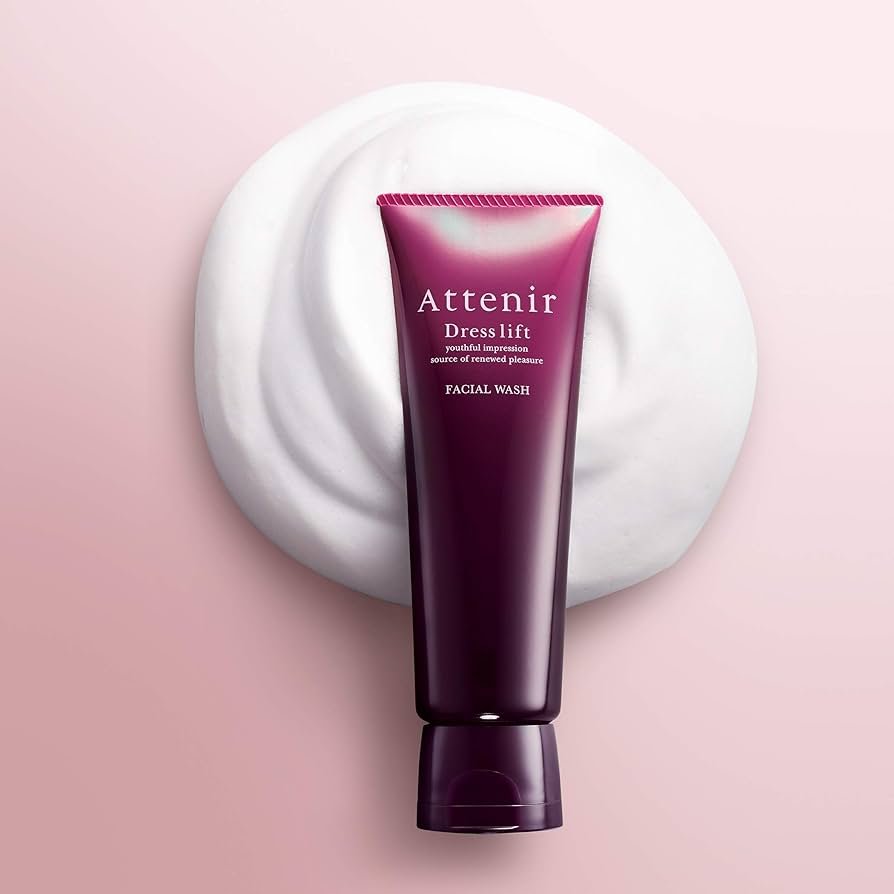 Attenir Dress Lift Facial Wash - Anti-Wrinkle Foaming Cleanser 120g for Youthful Skin | Daily Face Wash for Women, Anti-Aging Skincare Routine