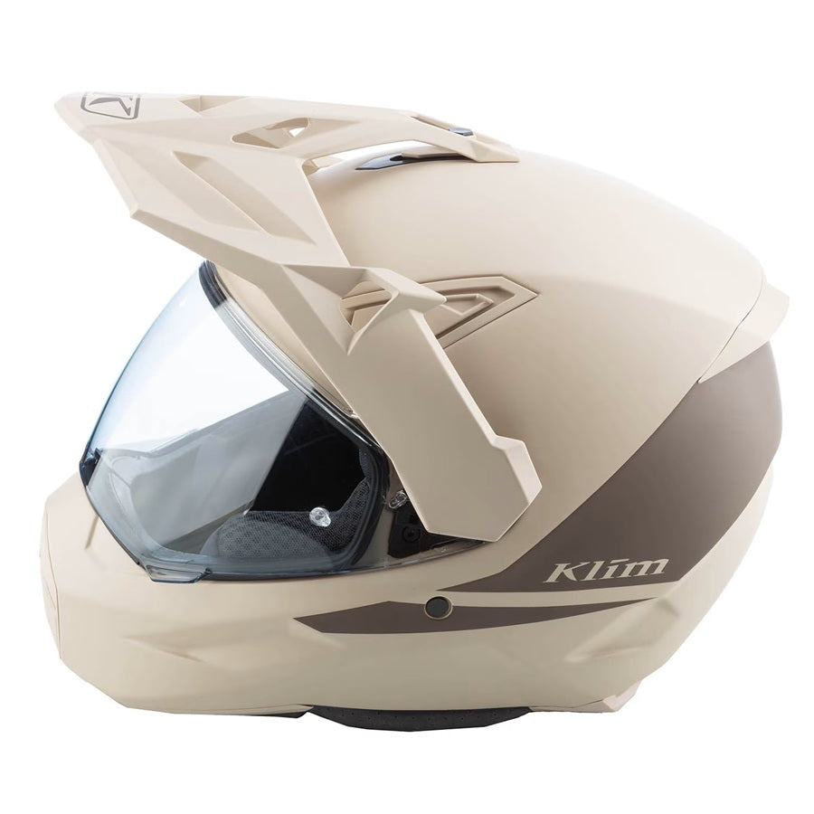 Klim X1 Alpha Matte Peyote/Teak Motorcycle Helmet - Lightweight & Durable for Street Riding, Racing & Adventure Tours