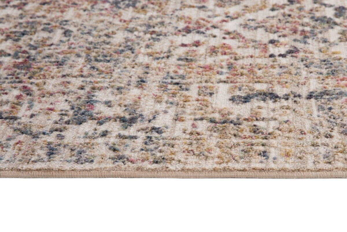 7x9 Ivory Beige Area Rug - Soft Modern Living Room Bedroom Carpet - Perfect for Home Decor, Cozy Floor Covering