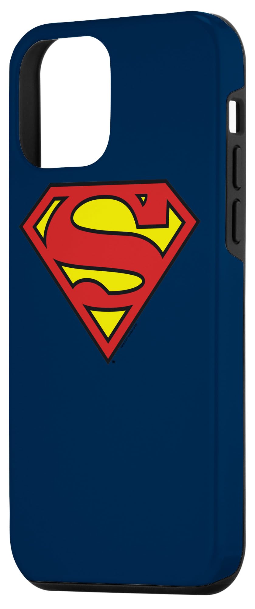 iPhone 12 Mini Case with Superman Classic Shield Logo - Durable Protective Cover for Everyday Use, Work & Travel