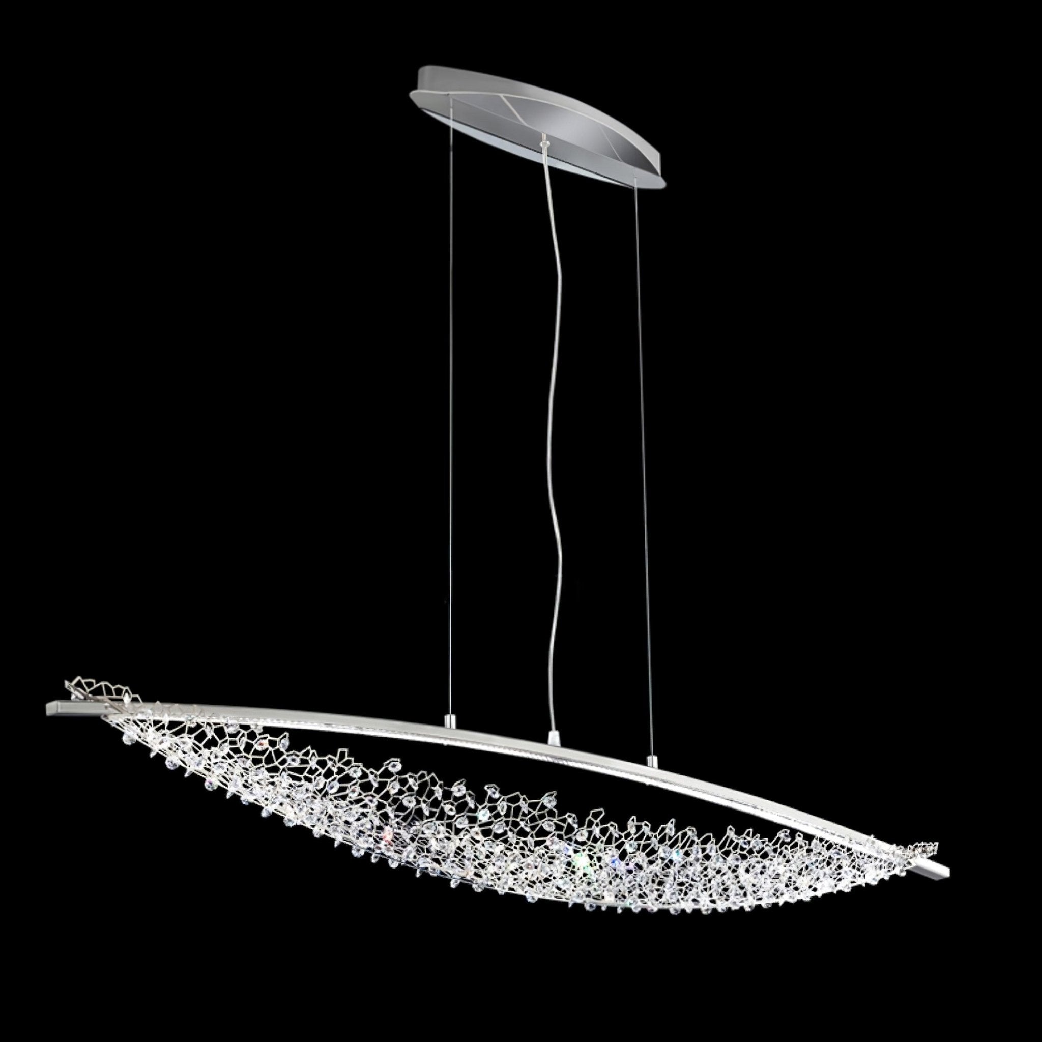 Amaca Modern Pendant Light - Elegant Hanging Ceiling Lamp for Kitchen, Dining Room, Bedroom & Living Room Decor