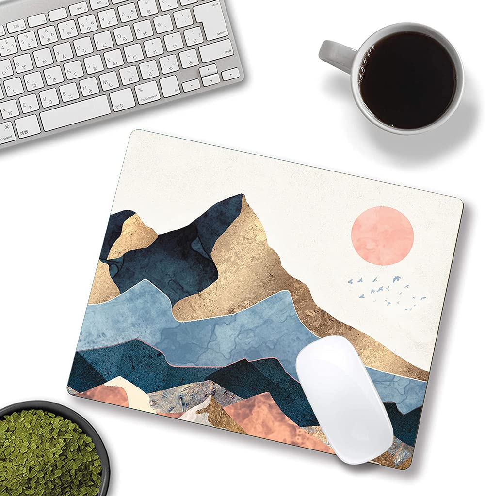 Premium Non-Slip Rubber Base Mouse Pad - 9.5