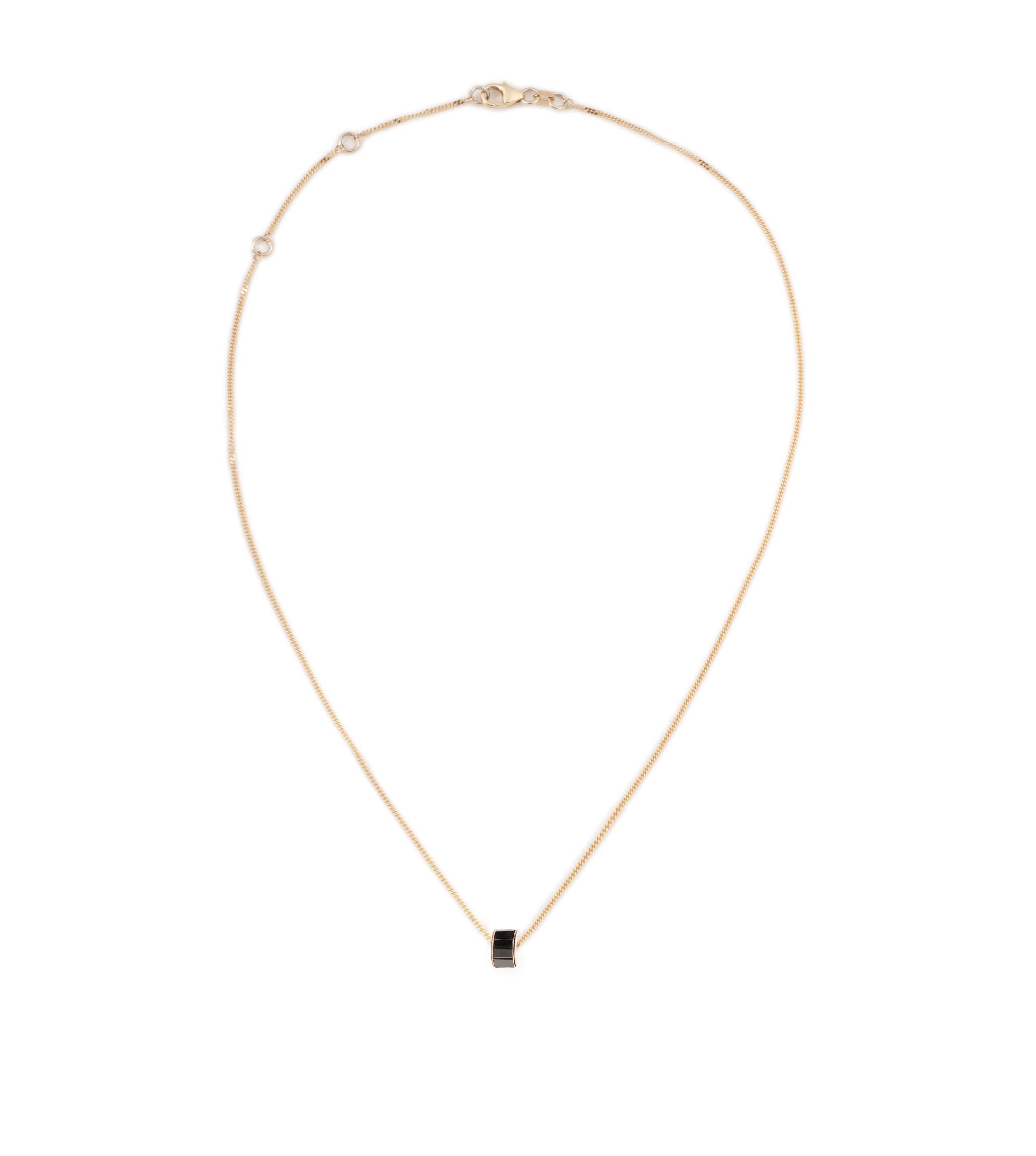 Gemstone Baguette Heartbeat Necklace - Dainty Sleek Curb Chain for Women | Perfect for Valentine's Day Gifts, Anniversary Presents & Everyday Elegance
