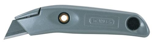 Heavy Duty Swivel-Lock Utility Knife with 5 Blades - Retractable Safety Cutter for Box Opening, Crafting & DIY Projects - Ergonomic Grip for Comfortable Use