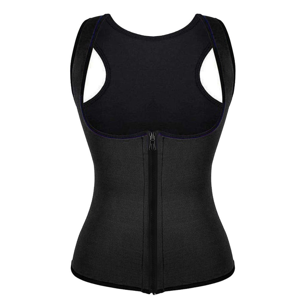 Women's Waist Trainer Corset - High Compression Workout Body Shaper Vest for Tummy Control & Posture Support | Slimming Fitness Gear for Gym, Yoga & Everyday Wear