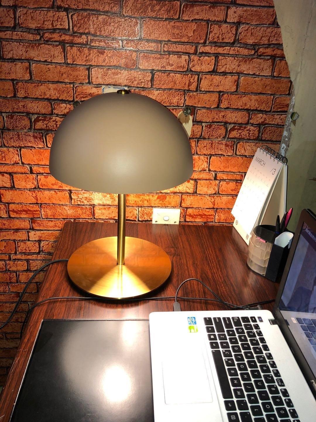 Hanna Table Lamp - Modern LED Bedside Lamp with USB Port, Adjustable Brightness for Bedroom, Living Room, and Office | Perfect for Reading, Working, and Relaxing