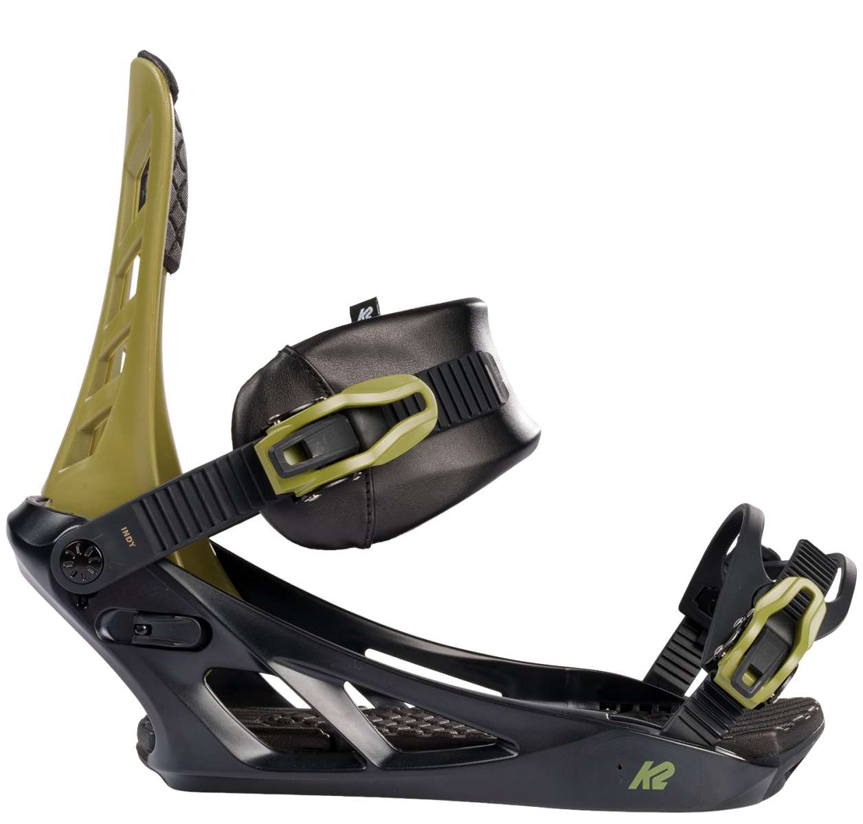K2 Indy Snowboard Bindings 2023 - High-Performance Snowboard Bindings for All-Mountain Riding | Perfect for Freestyle & Powder Snowboarding