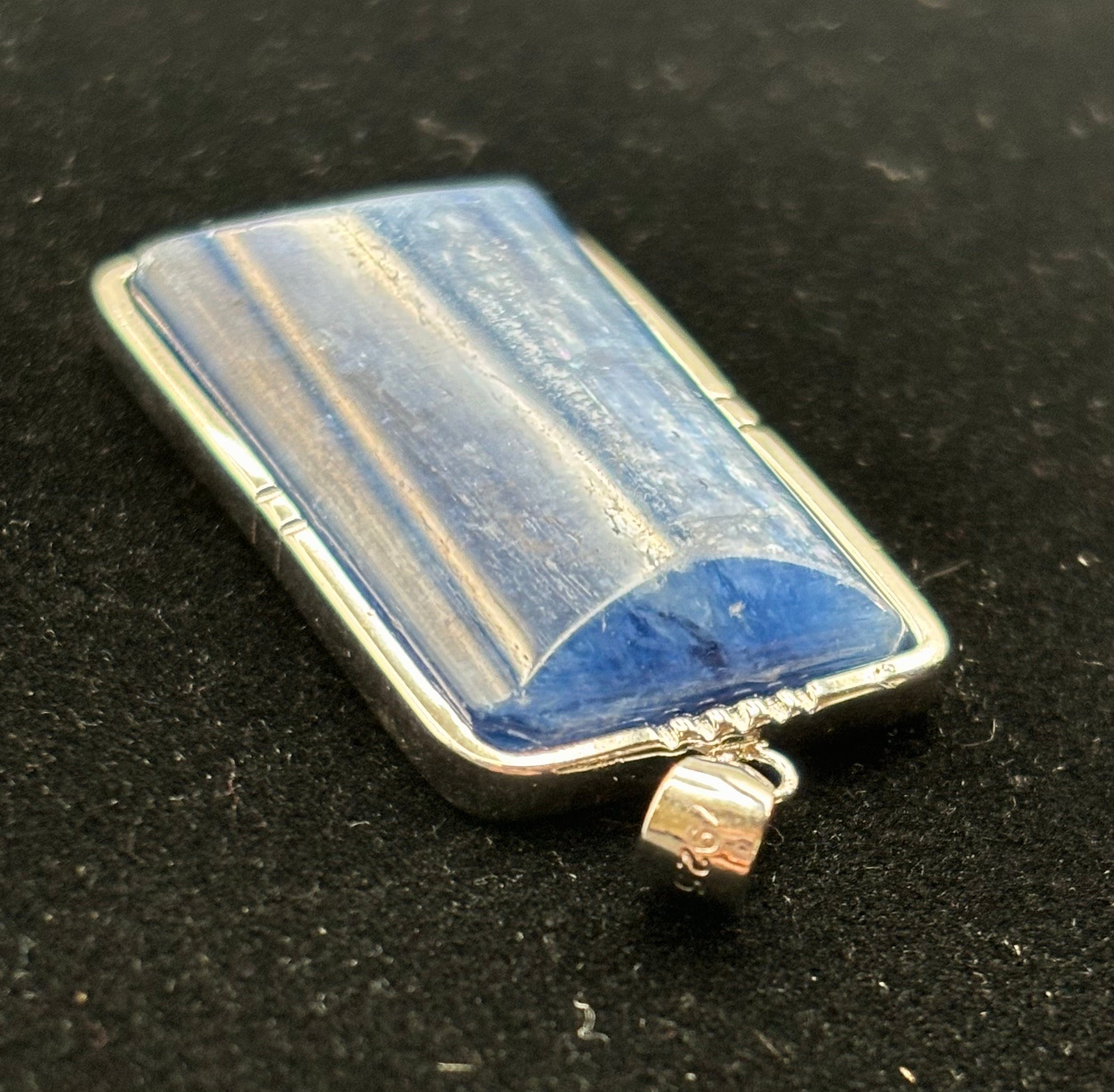 Natural Blue Kyanite Pendant Necklace - Healing Crystal Jewelry for Chakra Balancing & Spiritual Protection | Perfect for Meditation, Energy Work & Everyday Wear