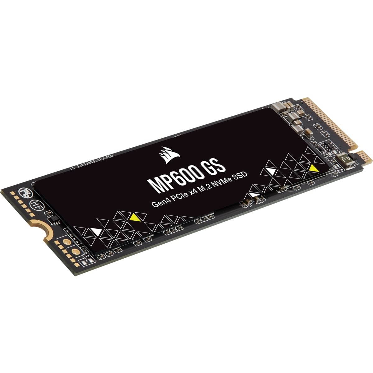 Corsair MP600 GS 1TB PCIe Gen4 x4 NVMe M.2 SSD - High-Speed Gaming SSD with 4800MB/s Read - TLC NAND - M.2 2280 - DirectStorage Ready - Compatible with PS5, Laptops & Desktop PCs - Perfect for Gaming, Video Editing & Workstations