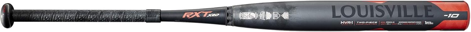 Louisville Slugger 2020 RXT X20 Fastpitch Softball Bat for Men & Women - 10