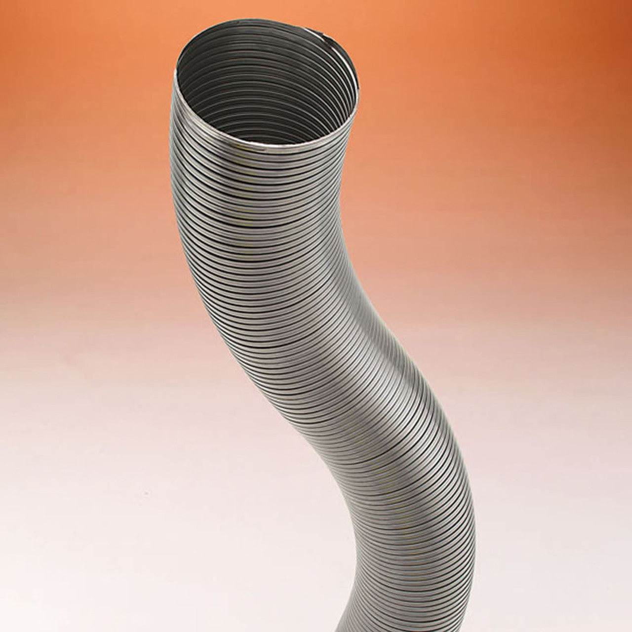 3-Pack 25' Homesaver Roundflex 304 Stainless Steel Pre-Cut Chimney Liner Kit - Durable & Corrosion-Resistant for Wood Stove, Fireplace Insert & Gas Appliance Venting