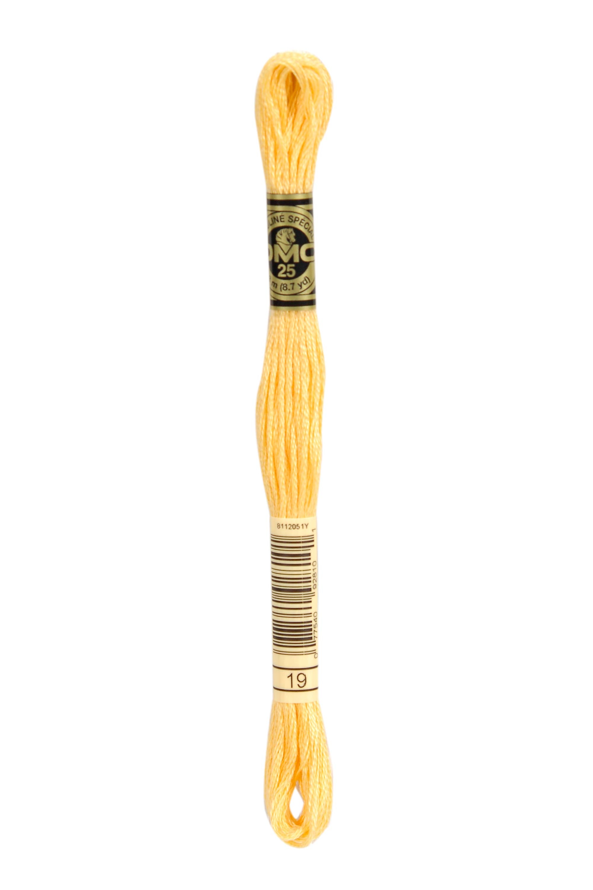 DMC 19 Cotton Embroidery Floss - 6 Stranded Premium Thread for Cross Stitch, Needlepoint & Hand Embroidery - Perfect for DIY Crafts, Scrapbooking & Home Decor Projects